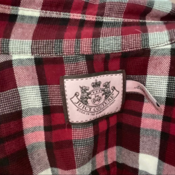 JUICY COUTURE FLANNEL🙌🏼 - Picture 3 of 5
